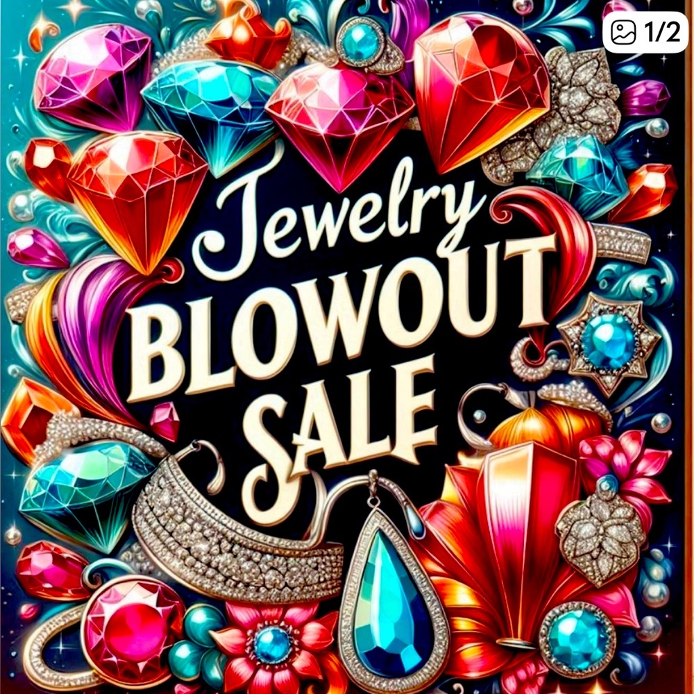 😇😇Unlisted Jewelry items for live Posh show….sold as is..no returns😇😇
